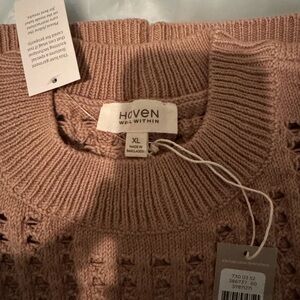 Haven Well Within Women's Sweater - Beige/Tan